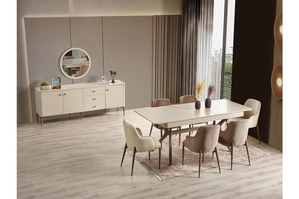 Milano Yemek Odası Takımı- Hepsi İnegölden